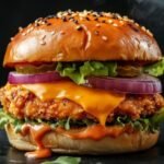 Tower Fillet chicken burger